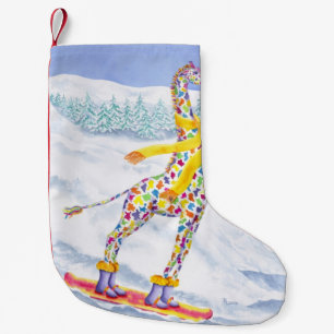 Annabelle on Pow Christmas Stocking