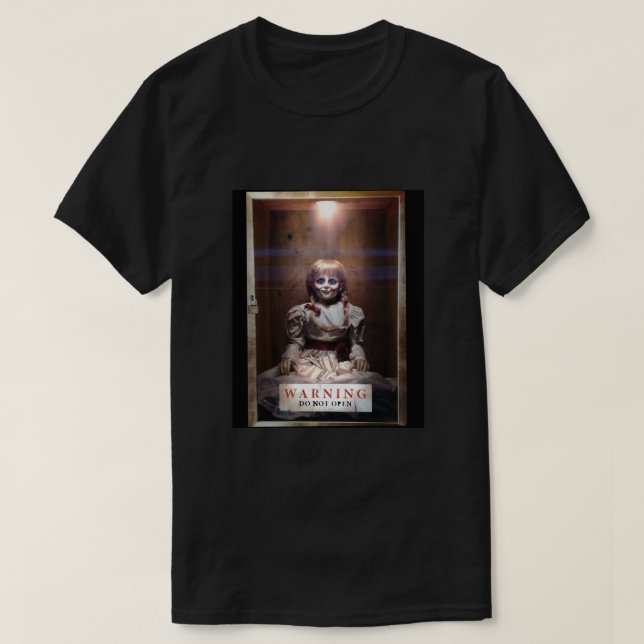 Annabelle The Cult Doll Poster T-Shirt (Design Front)