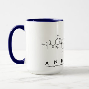 Annalise peptide name mug