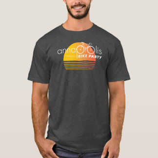 Annapolis Bike Party Sunset T-Shirt