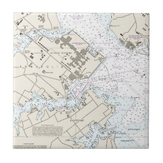 Annapolis Harbour Chart Tile