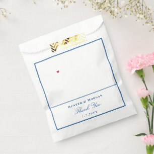Annapolis Kent Island Map Navy Thank You Wedding Favour Bags