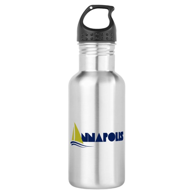 Annapolis, Maryland 532 Ml Water Bottle (Front)