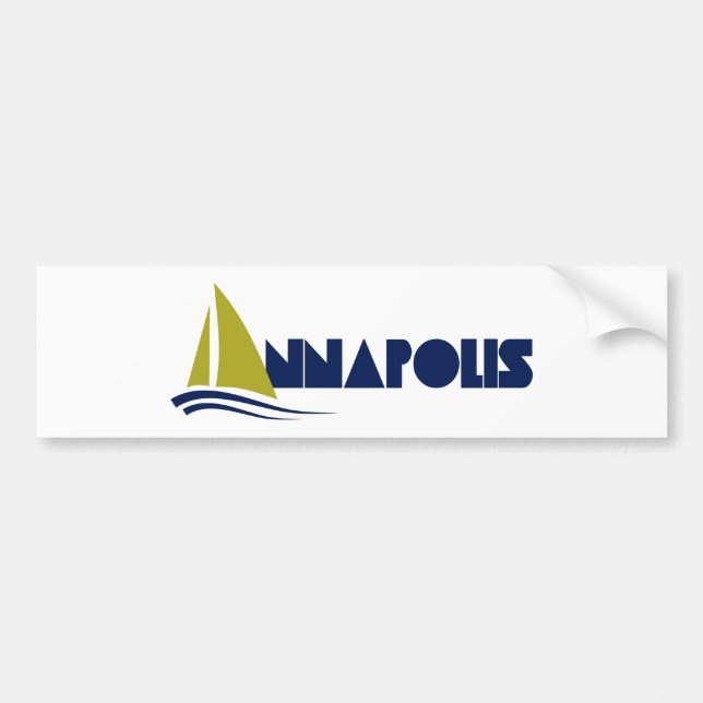 Annapolis, Maryland Bumper Sticker (Front)