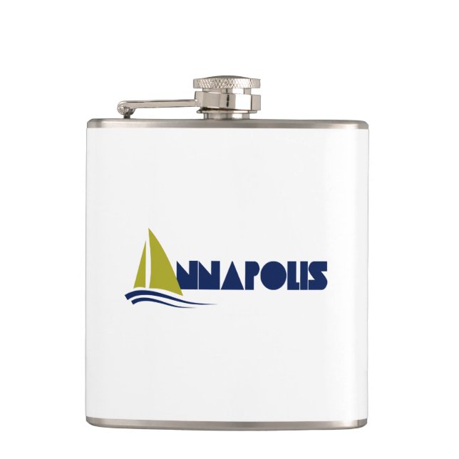 Annapolis, Maryland Hip Flask (Front)