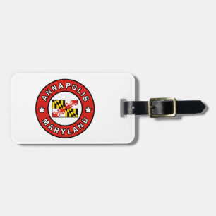 Annapolis Maryland Luggage Tag