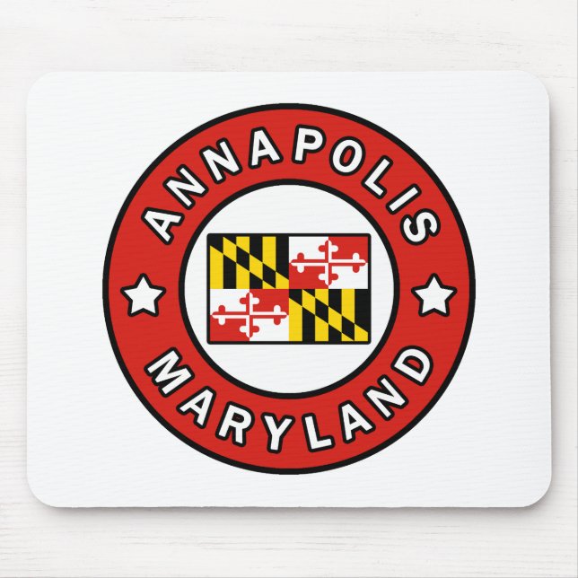 Annapolis Maryland Mouse Mat (Front)