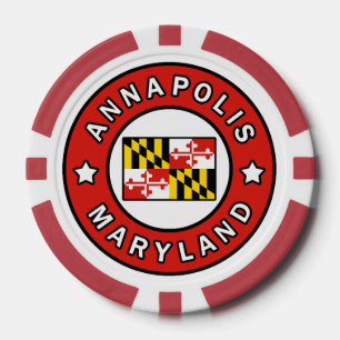 Annapolis Maryland Poker Chips