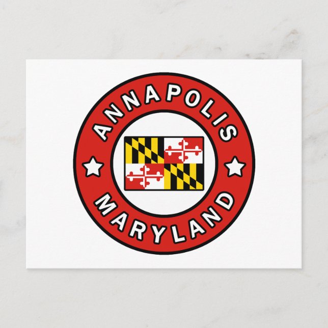 Annapolis Maryland Postcard (Front)