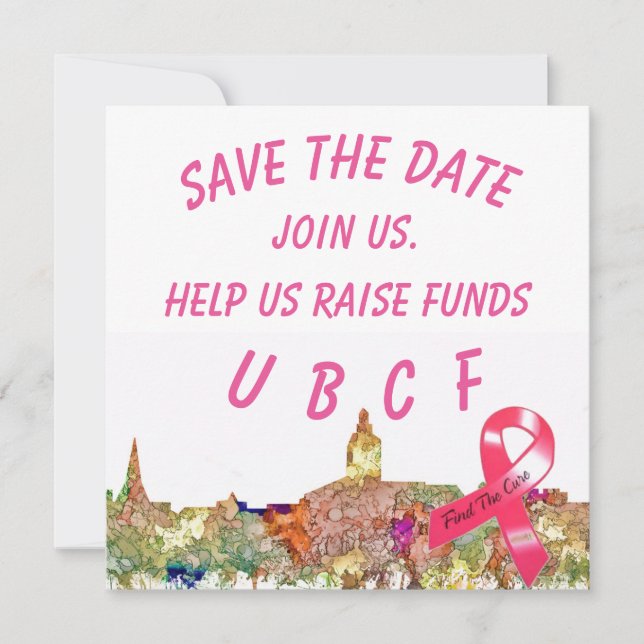 Annapolis Maryland Skyline SG-Faded Glory Save The Date (Front)