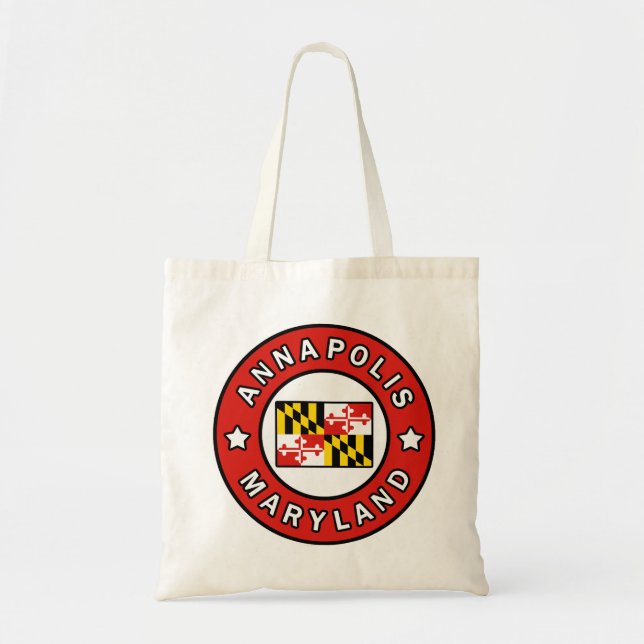 Annapolis Maryland Tote Bag (Front)