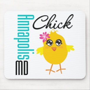 Annapolis MD Chick Mouse Mat
