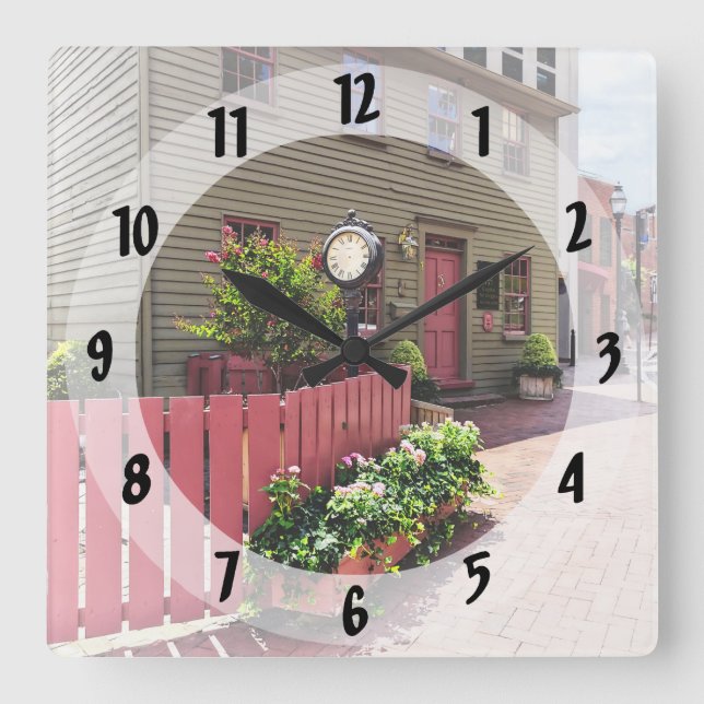 Annapolis MD - Clock by One State Circle (Front)