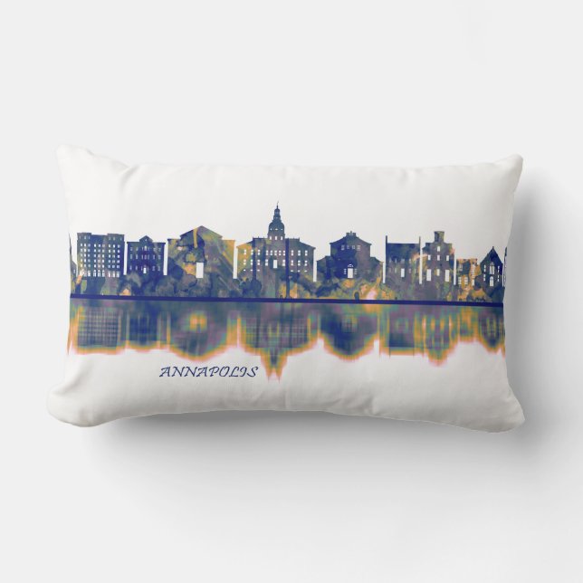 Annapolis Skyline Lumbar Cushion (Front)