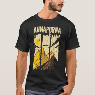 Annapurna Mountain Peak Summit Climber T-Shirt