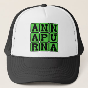 Annapurna, Mountain Range in Nepal Trucker Hat