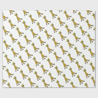 Anna's Giraffe Wrapping Paper