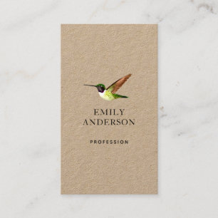 Anna's Hummingbird Business Card