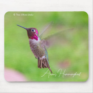 Anna's Hummingbird Mouse Mat