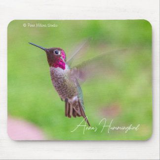 Anna's Hummingbird Mouse Mat