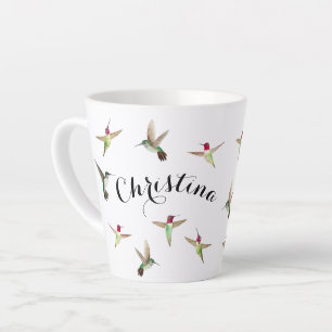 Anna's Hummingbirds Latte Mug