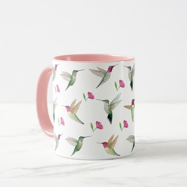 Anna's Hummingbirds  Mug (Front Left)