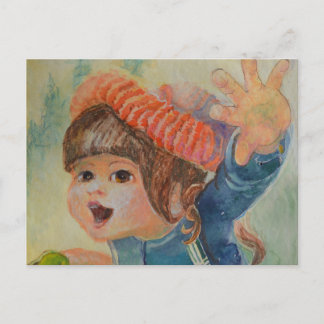 Anna's Robin 3 Postcard