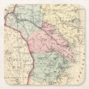 Anne Arundel Square Paper Coaster
