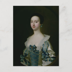 Anne Bateman, later Mrs. John Gisbourne, 1755 Postcard