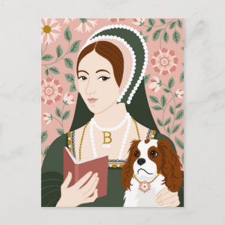 Anne Boleyn Illustration Thank You Card