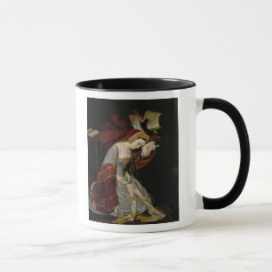 Anne Boleyn  in the Tower, detail, 1835 Mug