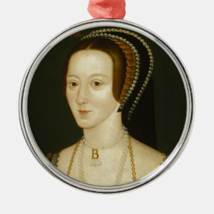 Anne Boleyn Metal Tree Decoration