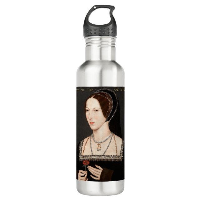 Anne Boleyn Portrait 710 Ml Water Bottle (Front)