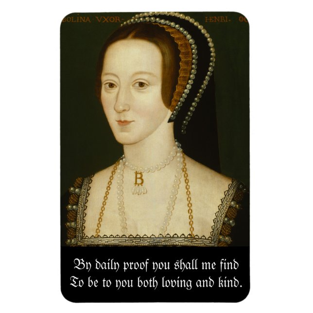 Anne Boleyn Quote Magnet (Vertical)
