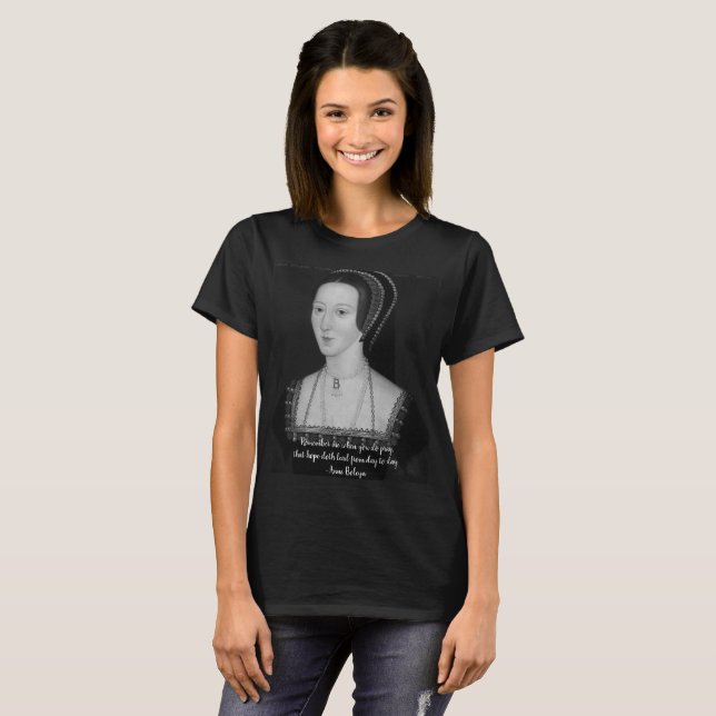 Anne Boleyn Quote Tee (Front Full)