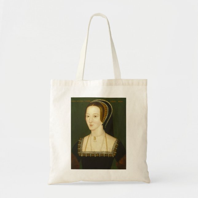Anne Boleyn Second Wife of Henry VIII Portrait Tote Bag (Front)