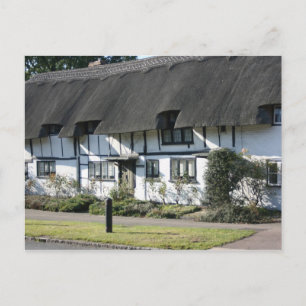 Anne Boleyn's cottages at Wendover, UK Postcard