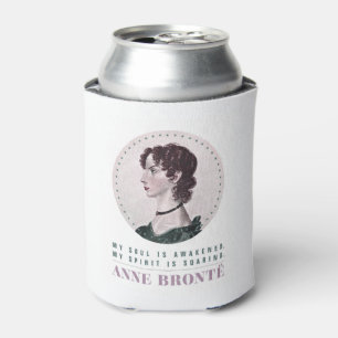 Anne Bronte Portrait and Quote My Soul is Awakened Can Cooler