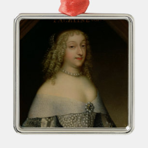 Anne de Gonzaga  Princess Palatine Metal Tree Decoration