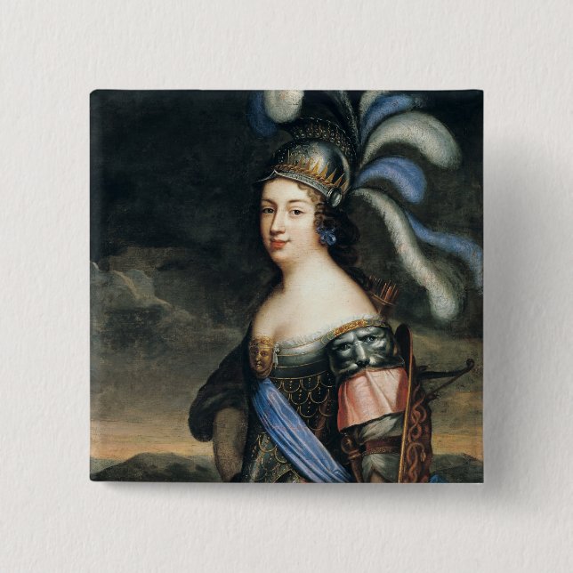 Anne de La Grange-Trianon  Countess 15 Cm Square Badge (Front)
