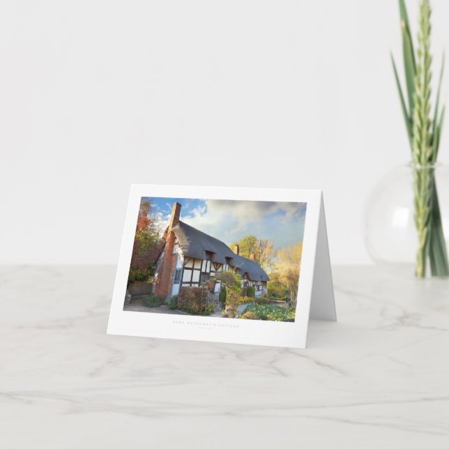 Anne Hathaway's Cottage Invitation (Front)
