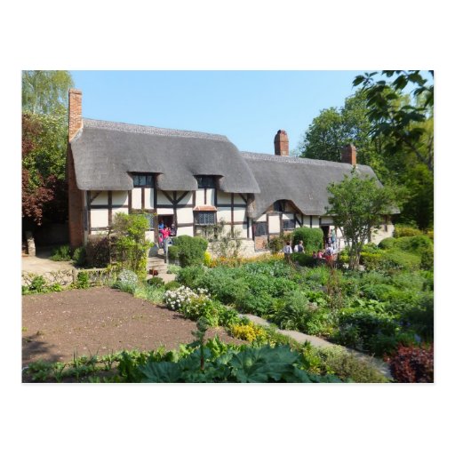 Image of Anne Hathaways Cottage Postcard