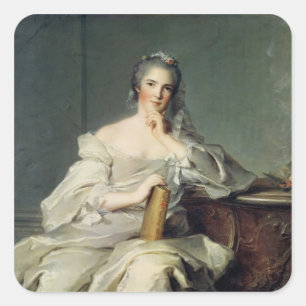 Anne-Henriette de France, as the element of Square Sticker
