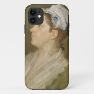 Anne Hogarth (1701-71), c.1740 (oil on canvas) (pr iPhone 11 Case
