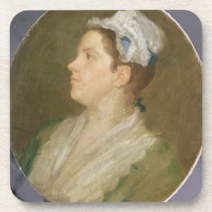 Anne Hogarth (1701-71), c.1740 (oil on canvas) (pr Coaster