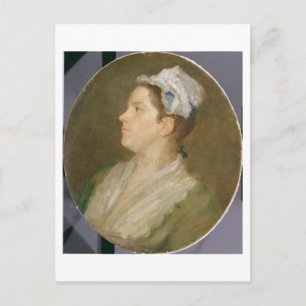 Anne Hogarth (1701-71), c.1740 (oil on canvas) (pr Postcard