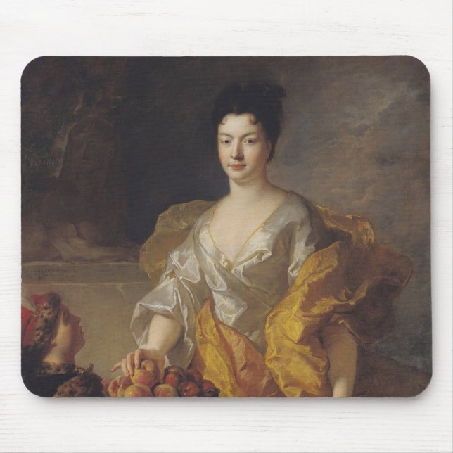 Anne-Marie de Bosmelet, Duchess of La Force Mouse Mat (Front)