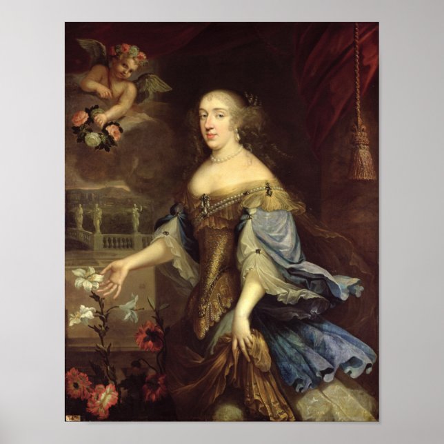 Anne-Marie d'Orleans Duchess of Montpensier Poster (Front)
