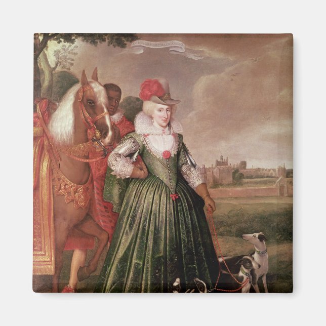 Anne of Denmark, 1617 Magnet (Front)