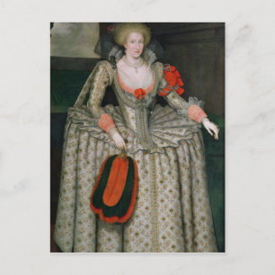 Anne of Denmark, c.1605-10 Postcard